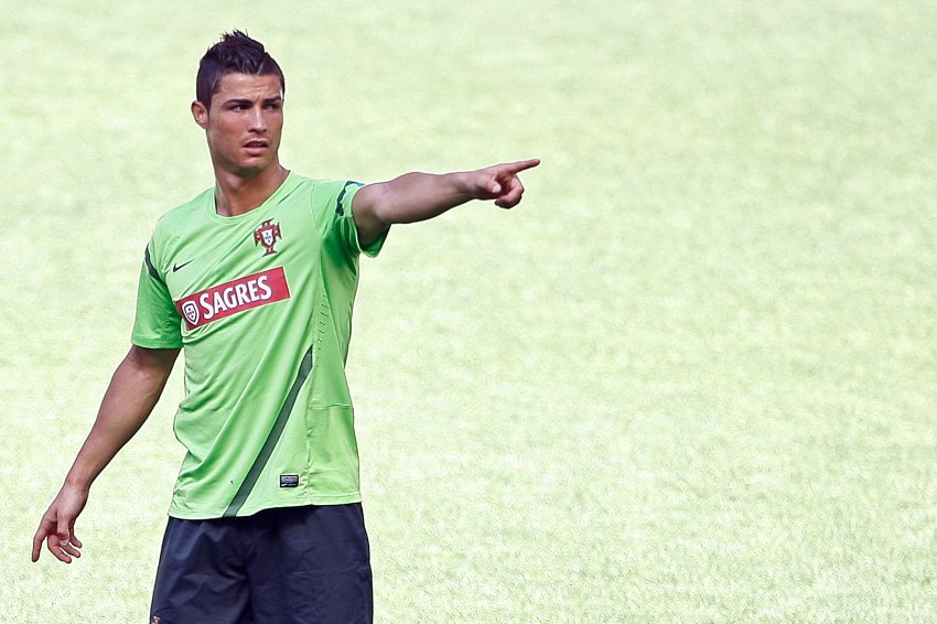Με το καλάμι στο χέρι ο Christiano Ronaldo