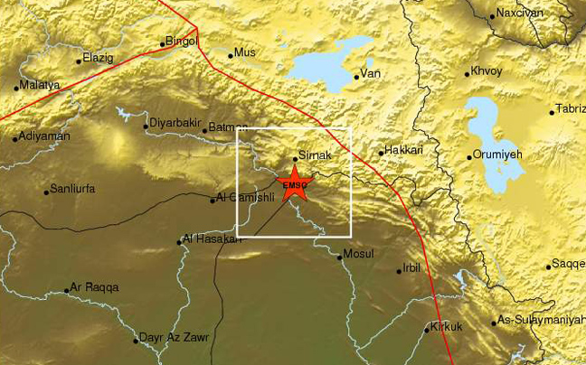 Σεισμός 5 Ρίχτερ στα σύνορα Συρίας-Τουρκίας- Ιράκ