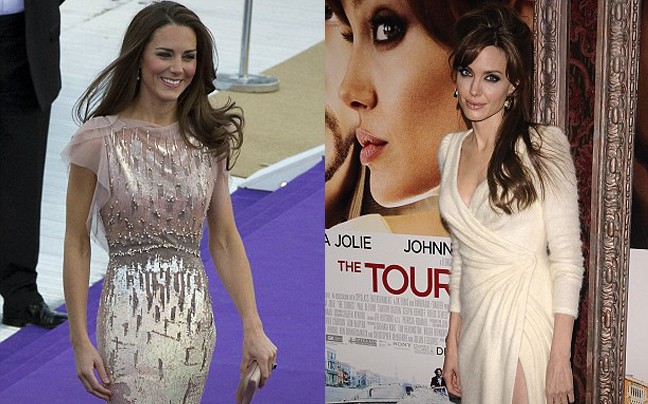 Η Angelina Jolie είναι θαυμάστρια της Kate Middelton