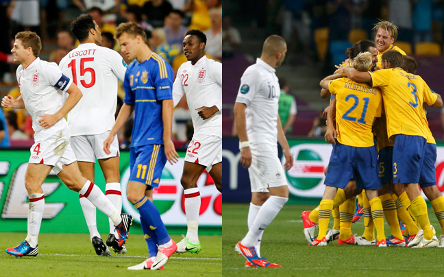 Αγγλία και Γαλλία στους «8» του Euro 2012