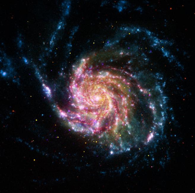 Τέσσερα τηλεσκόπια «φωτογράφισαν» γαλαξία