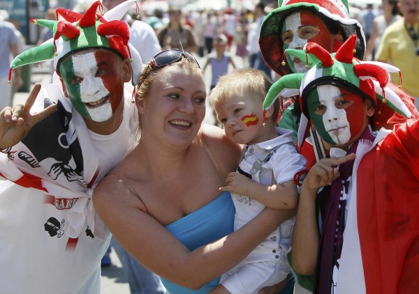 Μεσογειακή γιορτή στο Κίεβο πριν τον τελικό