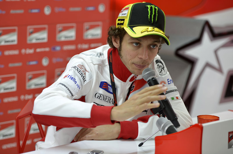 Ενδείξεις διαζυγίου Rossi και Ducati