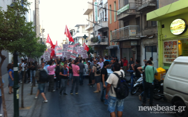 Ξεκίνησε η αντιρατσιστική πορεία στη Νίκαια