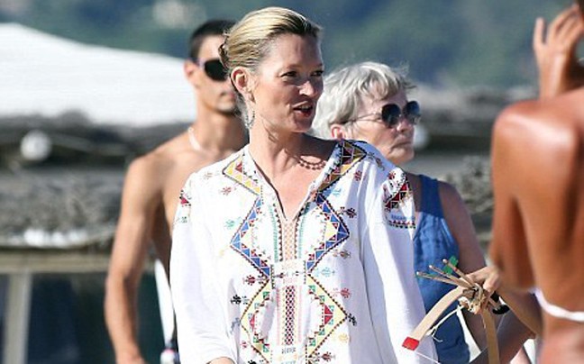Διακοπές στο St Tropez για την Kate Moss