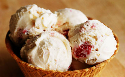 Cheesecake παγωτό φράουλα