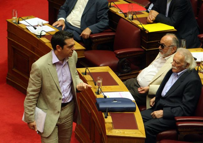 «Πρωτοφανές παραλήρημά του εναντίον του ΣΥΡΙΖΑ»