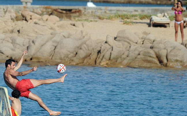 Έβαλε γκολ στην&#8230; καρδιά της