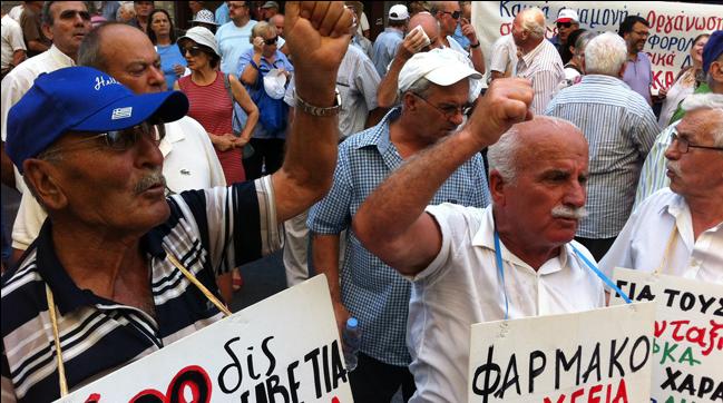 Στους δρόμους τον Οκτώβριο οι συνταξιούχοι