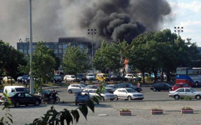 Έκρηξη σε λεωφορείο στη Βουλγαρία