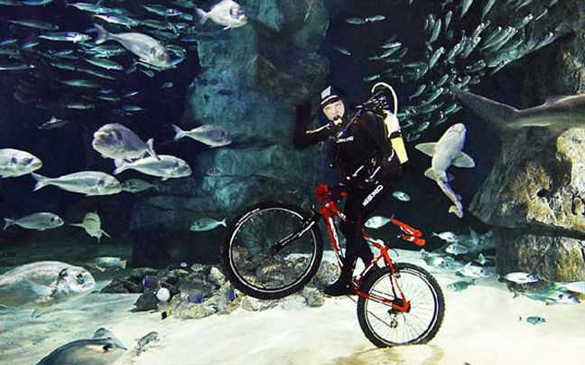 Το ποδήλατο σε υποβρύχια έκδοση