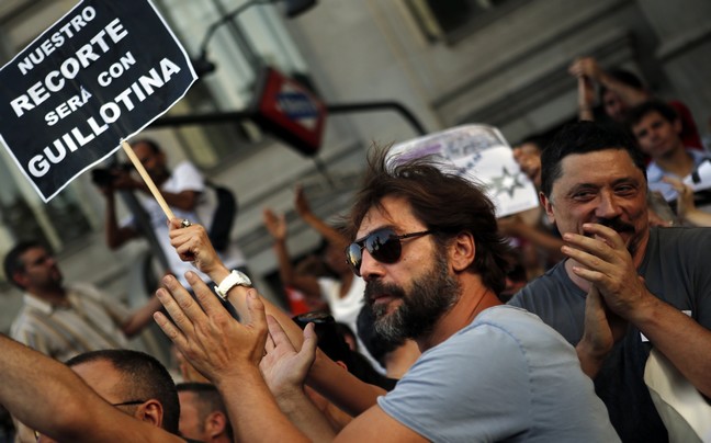 «Μπροστάρης» στις ισπανικές κινητοποιήσεις ο Javier