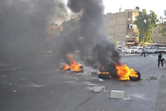 Στρατιωτικό ελικόπτερο κατέρριψαν οι σύροι αντάρτες