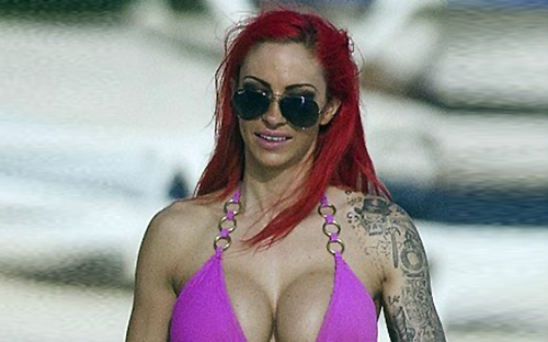 Η Jodie Marsh κάνει διακοπές μόνη