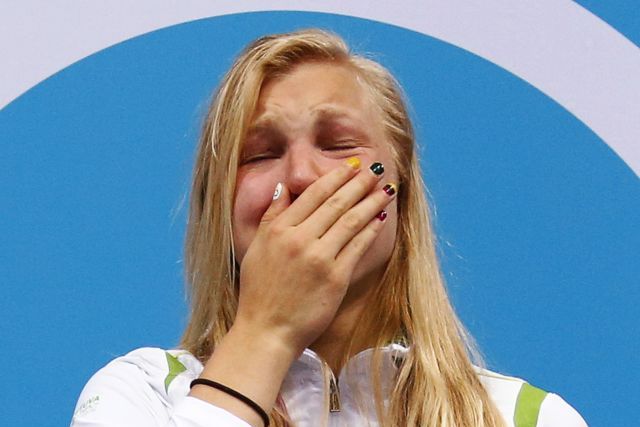 Το κλάμα της 15χρονης Ολυμπιονίκη από τη Λιθουανία