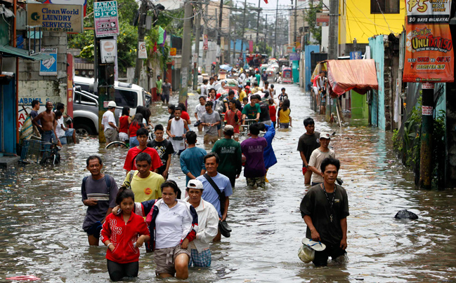 Δώδεκα νεκροί από τις πλημμύρες στις Φιλιππίνες