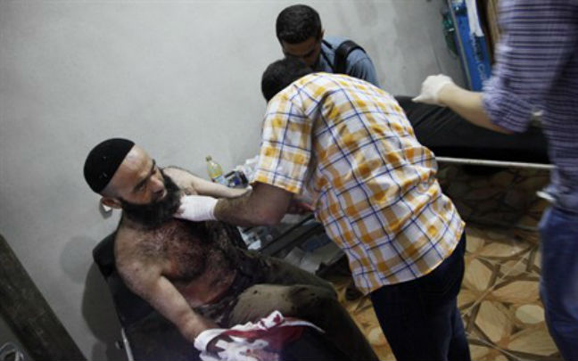 Πέντε τραυματίες από την επίθεση στη Δαμασκό