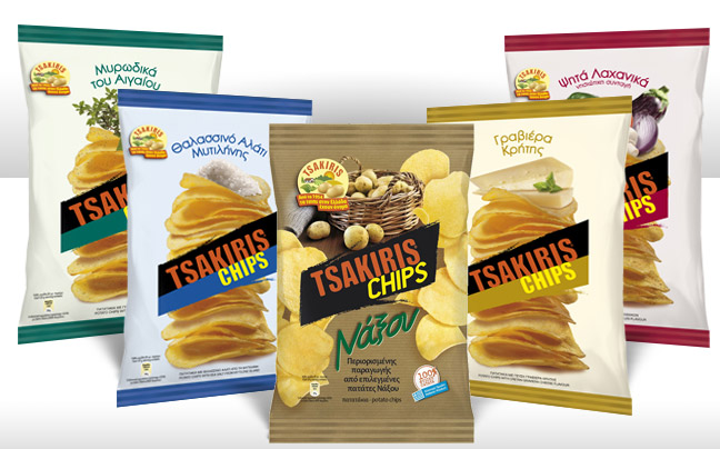 Οι Ελληνικές Γεύσεις των Tsakiris Chips σάς ταξιδεύουν