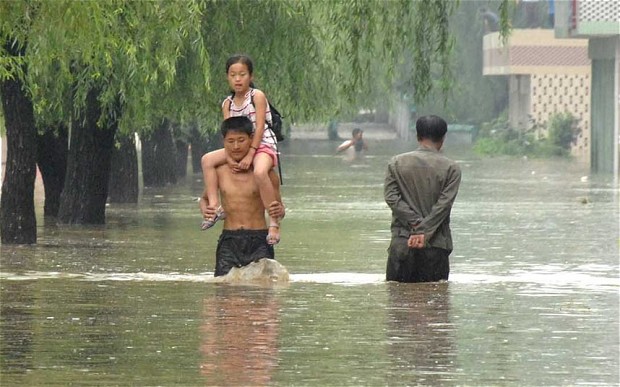 Στους 133 οι νεκροί από τις πλημμύρες στη Βόρεια Κορέα