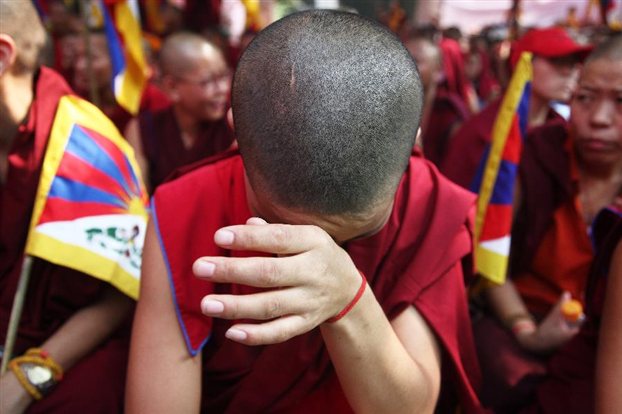 Θιβετιανός μοναχός επιχείρησε ν&#8217; αυτοπυρποληθεί