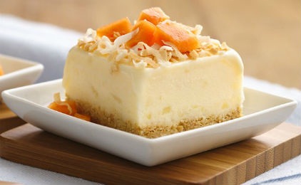 Mango cheesecake