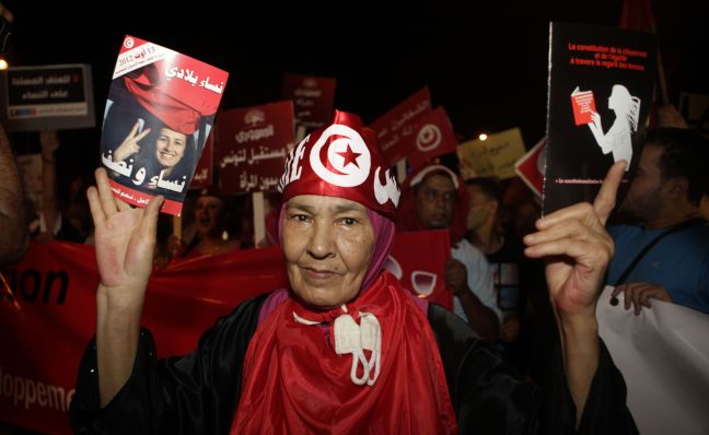 Ισότητα ζητούν οι γυναίκες στην Τυνησία