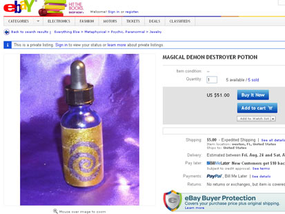 Τέλος στα προϊόντα μαγείας βάζει το eBay