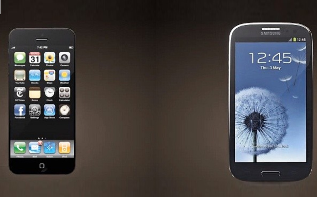 iPhone 5 εναντίον Galaxy SIII