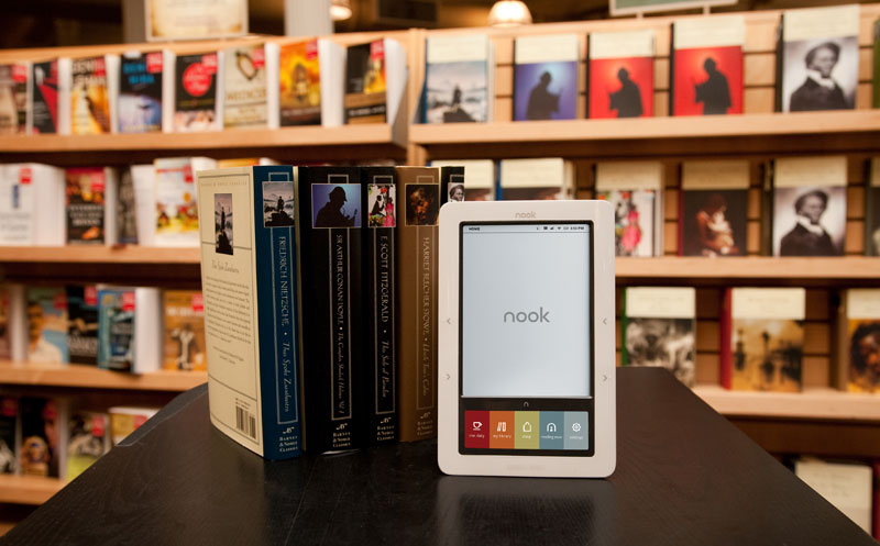 Τον Οκτώβριο το Nook της Barnes & Noble διασχίζει τον Ατλαντικό