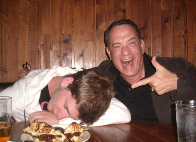Ο Tom Hanks σε τρελά κέφια