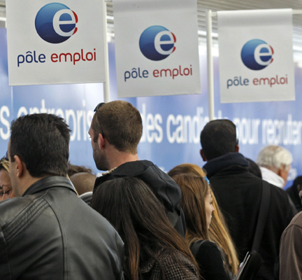 Χτυπάει «κόκκινο» η ανεργία στη Γαλλία