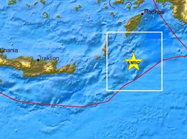 Σεισμός 4,2 Ρίχτερ στα Δωδεκάνησα
