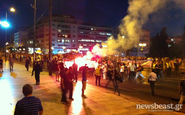 Ολοκληρώθηκε η πορεία των ένστολων