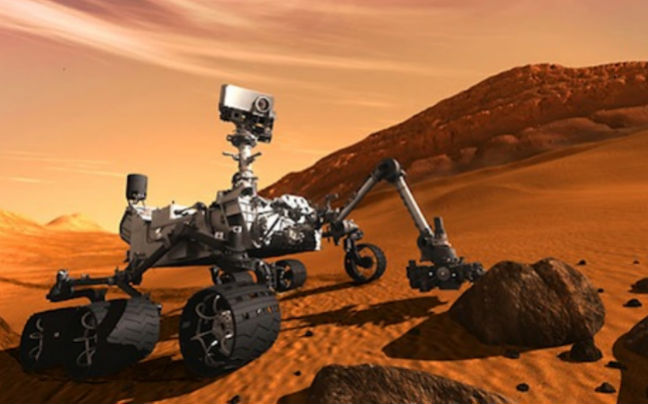 Το Curiosity «μυρίζει» την ατμόσφαιρα του Άρη