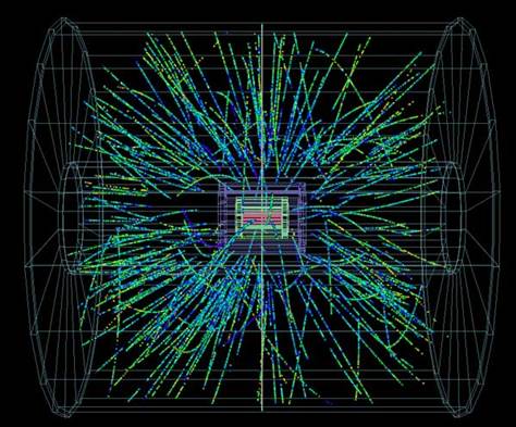 Σύγκρουση διαφορετικών σωματιδίων στο CERN