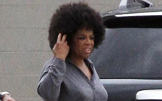 Με άφρο λουκ η  Oprah Winfrey