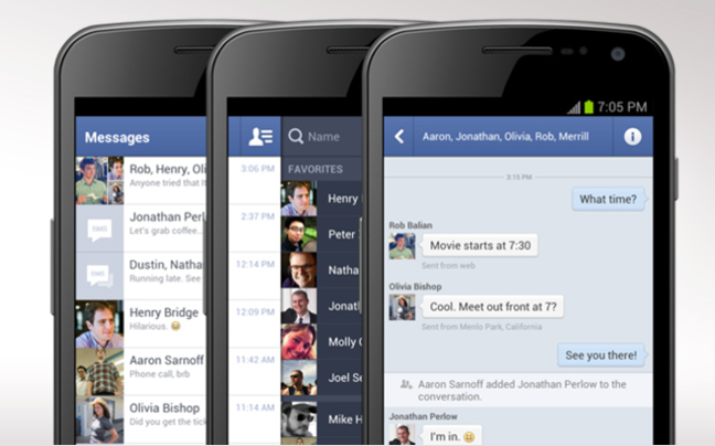 Αναβαθμίζεται το Facebook Messenger για Android