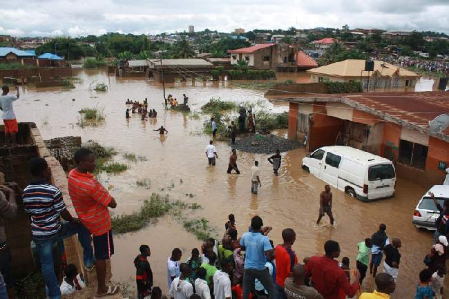 Πέντε νεκροί από τις πλημμύρες στη Νιγηρία
