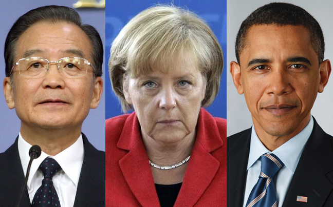 Ομπάμα, Μέρκελ και Τζιαμπάο κρατούν την Ελλάδα στο ευρώ