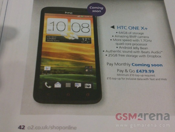 Έτοιμο να κυκλοφορήσει το HTC One X+