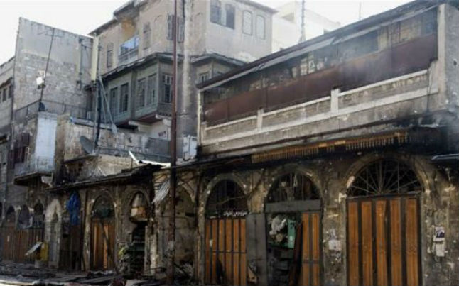 Γαλλική καταδίκη για την καταστροφή της μεσαιωνικής αγοράς του Χαλεπιού