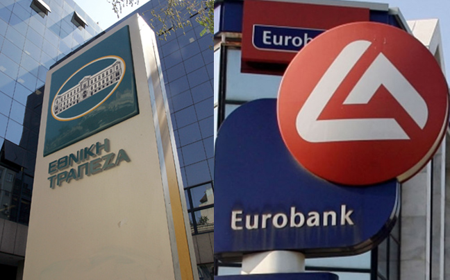 Φήμες για συγχώνευση Εθνικής-Eurobank