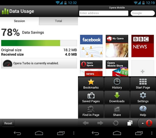 Κυκλοφόρησε ο Opera 12.1 για Android