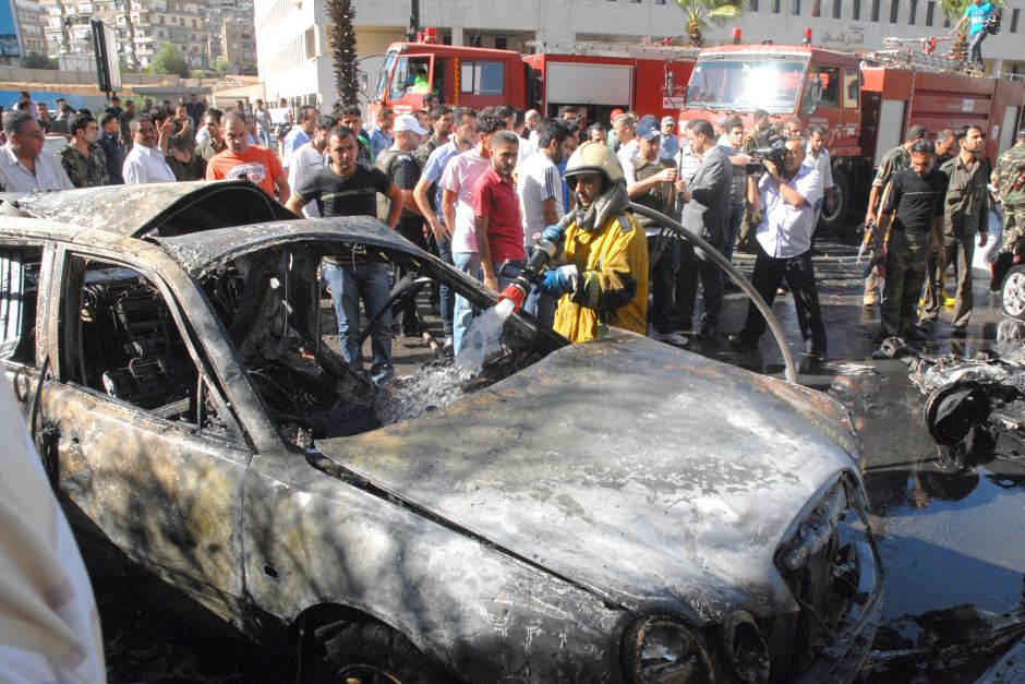 Δυο τραυματίες από ισχυρή έκρηξη στη Δαμασκό