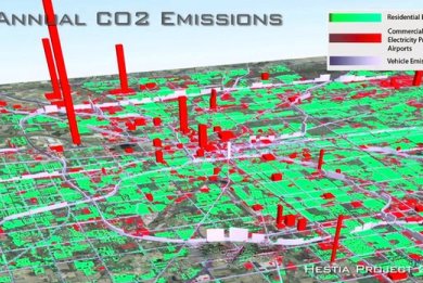 Η «χαρτογράφηση» της ρύπανσης δρόμων και κτιρίων