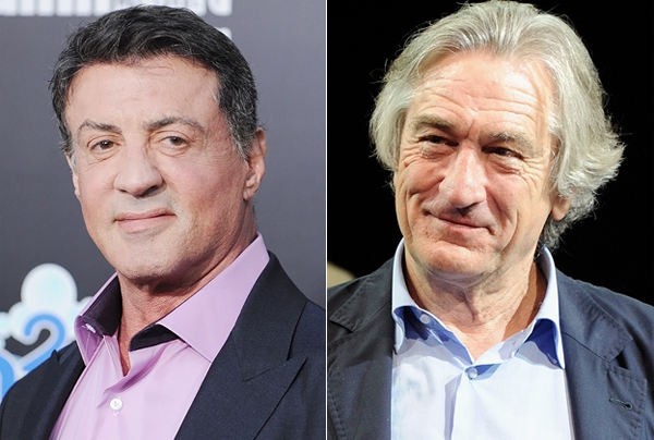 Αντίπαλοι στο&#8230; ρινγκ Robert De Niro και Sylvester Stallone