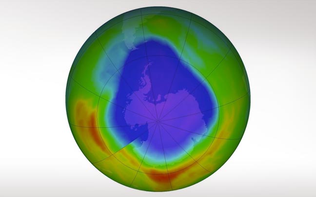Θετική εξέλιξη για την τρύπα του όζοντος