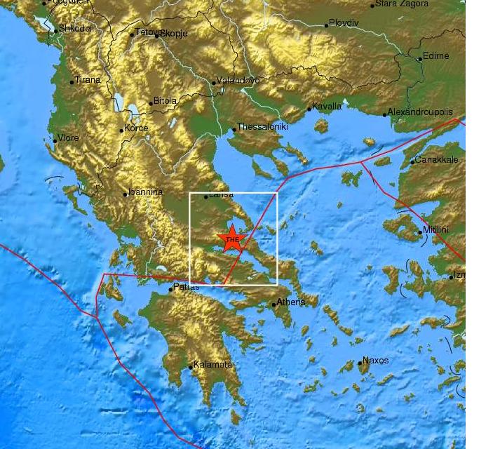 Σεισμός 4,6 Ρίχτερ στη Φθιώτιδα