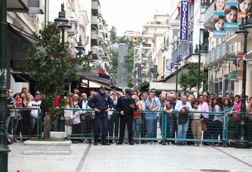 Παρέλαση διαδηλωτών στην Πάτρα