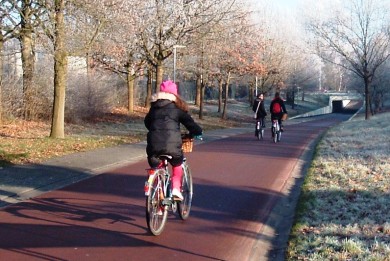 Θερμαινόμενοι ποδηλατόδρομοι με γεωθερμία στην Ολλανδία
